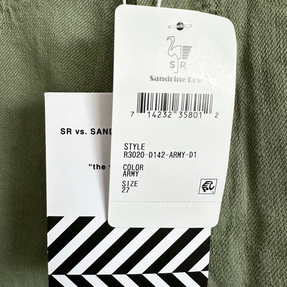 NWT Sandrine Rose Bermuda Shorts Size 27 - Picture 7 of 11